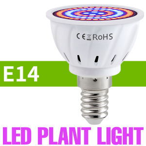 E27/E26 LED Grow Light Bulb E14 Full Spectrum Indoor Flower Potted Plant Grow Box Cultivation Lamp GU10 MR16 B22 AC220V 5W 7W 9W