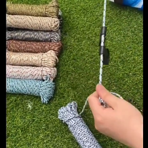 10 Meters Multipurpose Nylon Rope Strong Windproof Clothesline Laundry Rope Outdoor Camping Laundry Drying