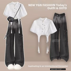 YNY | Elegant Chinese Style Short Qipao Shirt Blouse