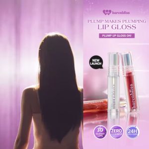BNB Barenbliss Plum: Lip Gloss Tahan Lama & Plumping