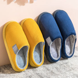 JIFANPAUL | Warm Slip-Resistant Thick-Bottomed Home Slippers