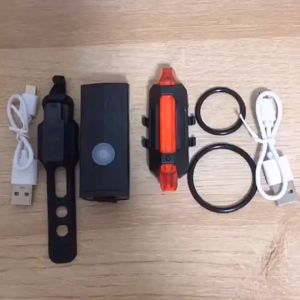 Bicycle Lamp Rainproof Headlight Flashlight Front Light Cycling Bike USB Rechargeable Lampu Basikal Kalis Air Hujan