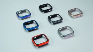 CNAGAIN Vỏ Đồng Hồ Hợp Kim Nhôm Cho Đồng Hồ Apple Ultra Series 8 7 6 5 Ốp Chống Sốc 49Mm 45Mm 41Mm 40Mm 44Mm Phụ Kiện Khung Kim Loại