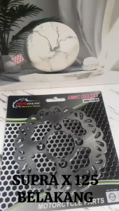 Piringan Cakram Belakang Supra X 125 Piringan Cakram Variasi Model Standar 220mm Merk Akai Racing Kualitas Original / AKAI Racing Disc Brake Supra X 125 Belak