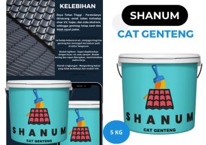 Cat Genteng Shanum Anti Air Anti Bocor