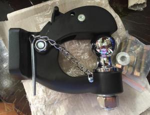 ตะขอลากหัวเสือ ตะขอลาก วัสดุเหล็กปลอม เรือลากจูง รถมินิแวนป้องกันการลาก5ตันติดตั้งบนกันชนหลังกันชนเหล็กเหมาะสำหรับรถขนาดใหญ่ขนาดกลางและขนาดเล็กเช่นรถกระบะลาดตระเวนทางบกและยานพาหนะที่เอาแต่ใจ