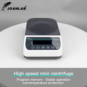JOANLAB | JOANLAB PCR Centrifuge Machine Laboratory Digital High Speed Plasma Centrifuge 12000RPM 0.2/0.5/1.5/2ml Centrifuge Tube MC-12Pro