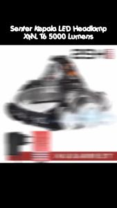 TaffLED Power Headlamp 3 LED 5000 Lumens Cree XM-L T6 - HD