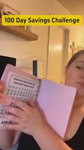 savings challenge book 100 envelopes binder budget planner