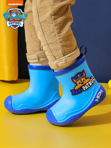 Childrens Rain Boots Anti-Slip Boys Girls Kindergarten Students Plastic Shoes Water Shoes Casual Style Short Tube Boots