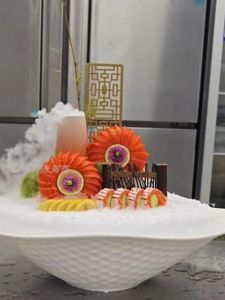 Sushi Decoration Kit Salmon Tuna Carrot Ring Seafood Assorted Dish Plate Decoration Kitchen Cooking Tools DIY Sushi Making