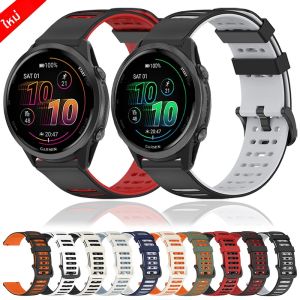 สร้อยข้อมือซิลิโคน 22 มม.สําหรับผู้เบิกทาง Garmin 255 เพลง 265 570 47 มม.เปลี่ยนสาย Vivoactive 4 Venu 3 2 Active Darth Vader Bands