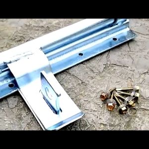 10 Inch Gate Barrel Bolt Heavy Duty Thickening Zinc Plated Interior Door Latches Barrel Bolt Lock