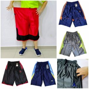 Jersey 3/4 Size Besar Pant 3Suku Dewasa Material Kain Sejuk