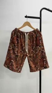 101 HOME กางเกงขาสั้นแฟชั่นน่ารัก สามารถสวมใส่ได้ทั้งชายหญิง ลวดลายสมัยใหม่ใส่สบาย QC-DK8015