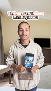 Taffware i8 Wireless Mini Keyboard Remote Smart TV Rechargeable Air Mouse 2.4GHz Touchpad Android STB Box