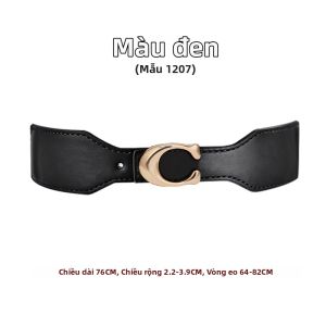 Dây Nịt Rộng Trang Trí Cao Su cho Phong Cách Retro