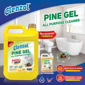 Pine disinfectant 5L (gel) / Hospital Grade / Toilet Cleaner /anti-bacterial disinfectant / surface cleaner Toilet Toilet