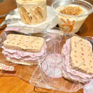 Hot Toys | Cream Biscuit Cracker Taba Squishy Double Decker Cookie Squishy Mochi Toy Squeeze Toy Anti Stress Release Hand Relax Toy Gift