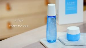  Set dưỡng trắng da và dưỡng ẩm cao gồm 1 chai tinh chất dưỡng và 1 hộp kem dưỡng trắng - Atomy Hydra Brightening Care Set - 애터미 하이드라 브라이트닝 케어 세트 - Набор для ухода за осветляющим эффектом Atomy Hydra