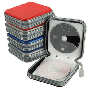 40pcs Capacity Portable Disc CD DVD Wallet Storage Organizer Case Holder
