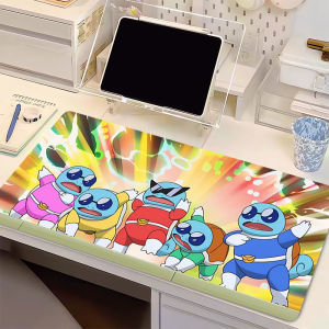 Bandai | Mouse Pad PC Speed for E-Sports Players Office P-Pokemon Squirtle Computer Keyboard Pad Non-Slip Desk Mat High-Quality Mousepad