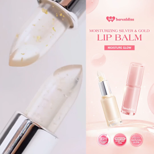 SK.SHOPKHU. BNB barenbliss Gold Makes Gorgeous & Silver Makes Stunning Lip Balm Lip Balm Glossy Pelembab Bibir Anti Bibir