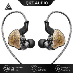 New QKZ Hi7T Dynamic Earphones Hi-Res HiFi Stereo Surround Music Headsets With Mic In-Ear Sport Game Live Streaming Noise Reduction Earbuds For Mobile Phones Computers Laptops