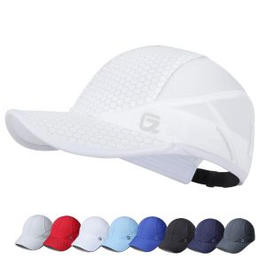 GADIEMKENSD Stretch Running Hat with Soft Brim Quick Dry Baseball Cap Casual Breathable Adjustable Sun Protection Hats