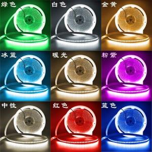 Lampu LED Strip 1 Warna DC 12v 5 meter WATERPROOF IP 65 / Lampu Plafon Etalase