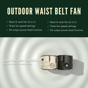 Equinox waist & neck fan (2 in 1) (FB-4)