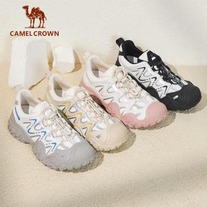 CAMEL CROWN Womens Hiking Shoes | Non-Slip Trekking Shoes Retro Outdoor Climbing Shoes Lightweight Breathable Walking Shoes for Camping Travel and Trail Adventures