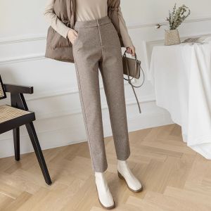 Stylish Slimming 2026 New French Design Wool Trousers