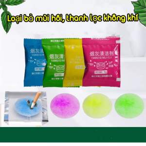 Bột thạch khử mùi hôi gạt tàn thuốc  chống khói bụi làm sạch không khí hương thơm tự nhiên an toàn khi sử dụng