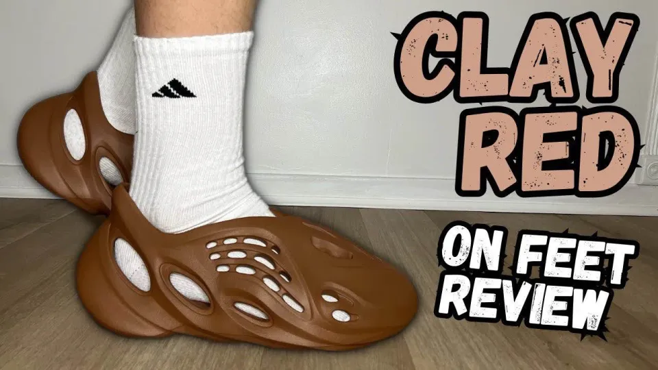 CHÍNH HÃNG GIÀY YEEZY FOAM RUNNER 'CLAY RED' Code: HP5335