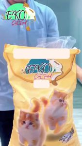 EKO Dry Cat Food 7KG KIBBLES MURAH EKONOMI BAG HIGH PROTEIN