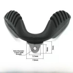 Universal Silicone Gel Ankle Support Brace for Children And Adults Anti-slip Heightening U-shaped Nose Bridge Clamp Eyeglasses Accessories