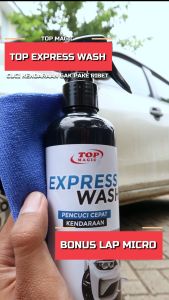 BISA BAYAR DI TEMPAT ! 100% ASLI ! TOP EXPRESS WASH PENCUCI CEPAT KENDARAAN TANPA AIR WASH WATERLESS PRAKTIS ORIGINAL BIKE WASH WATERLESS CUCI SEPEDA TANPA AR BIKE WASH WATERLESS BIKE WASH WATERLESS