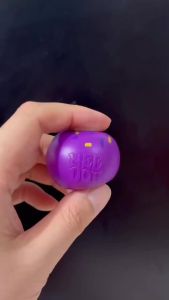 Schylling | Needoh Dohnut Mini Squeeze Ball Set of 4 6 Fast Rebound Fidget Toys Non Toxic Stress Relieving Office Sensory Toys