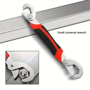 Adjustable Spanner Universal WrenchQuick Multi-functionNew Grip 6-22mm 1 packs，Universal Opening Wrench