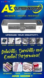 Magic Photo CUYI A3 Size Cutter Plotter LA300T: Auto Contour Cut & 310mm Cutting Width