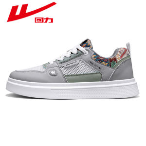 Mens Summer Thin Breathable Mesh Sports Casual Shoes Anti-Odor Hollow out Design Comfortable Slip-On Rubber Outsole Board Shoes