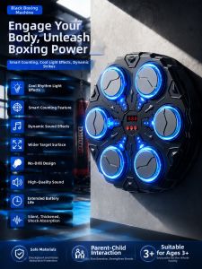 BABYSHOME | Electronic Intelligent Music Boxing Machine and Wall Target Toy
