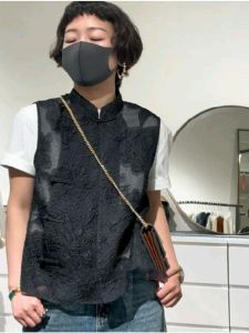 Elegant Chinese Style Summer New Fashion Gorgeously Unique Sleeveless Jacket