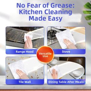 Heavy Duty Kitchen Grease Removal Wipes