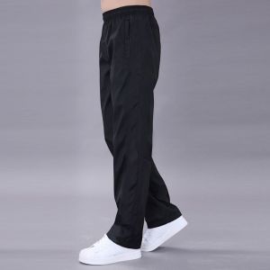 Thin Section Sweatpants Pants Male Spring Summer Casual Trousers Polyester Fiber Loose Plus Size Quick Drying Pants Sportwear