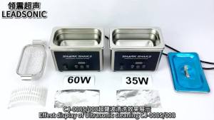 800ml Ultrasonic Glasses Cleaner Minimalist-style Household Glasses Cleaning Tool Jewelry Cleaning Machine Toothbrush Cleaning Instrument 35W/60W