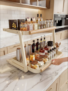 SHENGHUOXUANYAN | Multifunction Pull-out Spice Rack