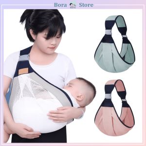 Địu vải cho bé dạng lưới thông thoáng cho bé 0 - 18 tháng