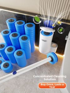 Aige | Disposable Dissolvable Toilet Brush Replacement Heads for Home Use